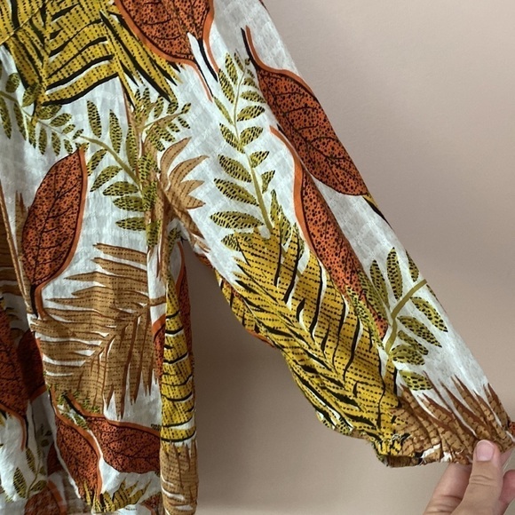 Jane and Delancey tropical blouse - Picture 3 of 6